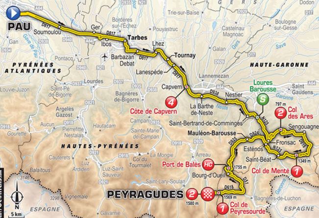 TDF2017 St12 map