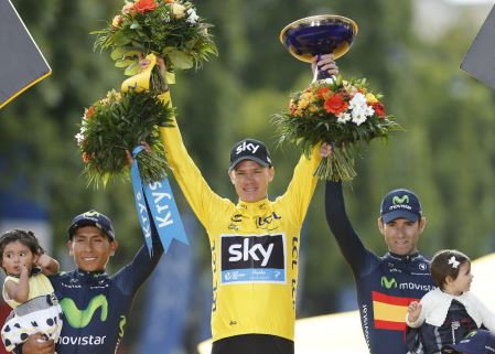 TDF 2015 podium