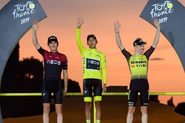 TDF Podium 2019