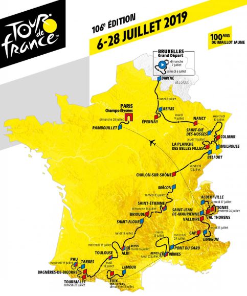 TDF map 2019