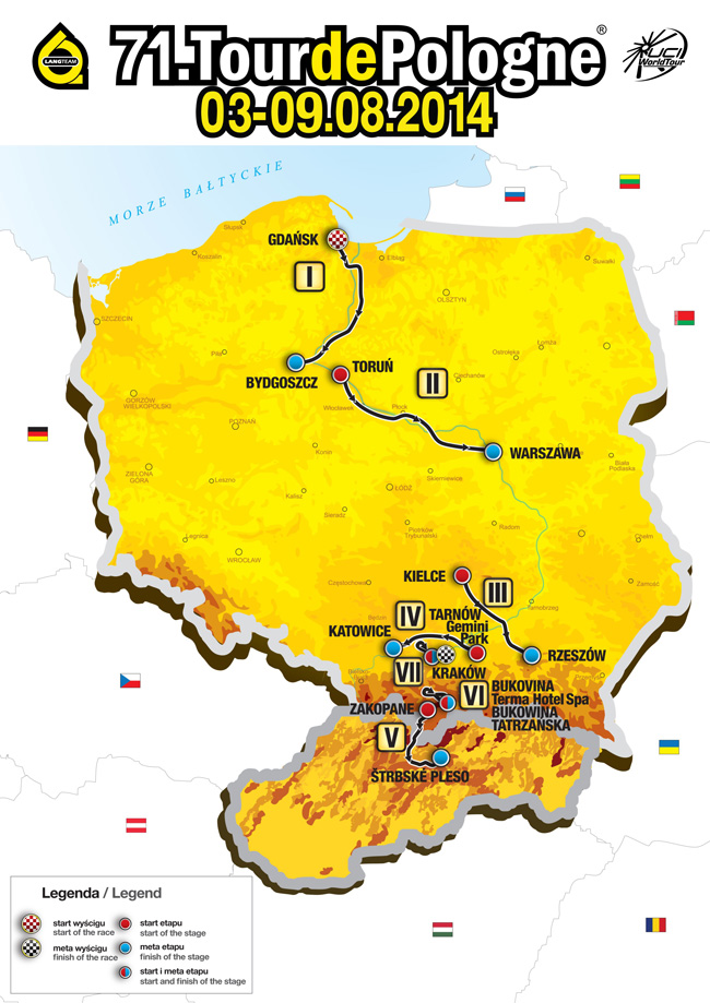 TdP 2014 mapa