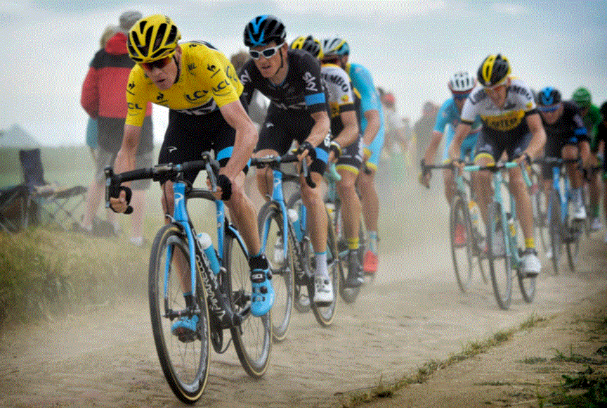 froome cobbles TDF2015