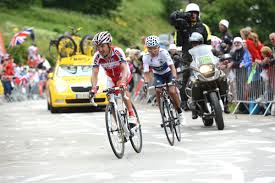 Rodriguez on L'Alpe d'Huez