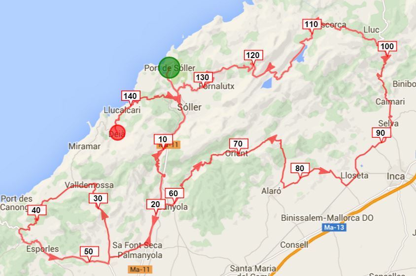 trofeo serra map